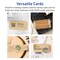 1-3/4" x 3-1/2" Rectangle Rounded Corners, Kraft Brown Business Cards